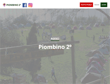 Tablet Screenshot of piombino2.it